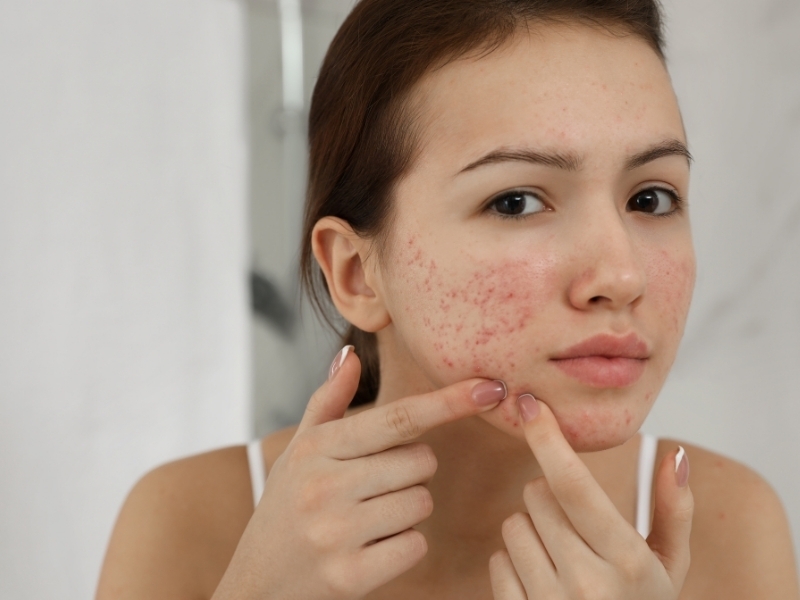 cicatrices de acne